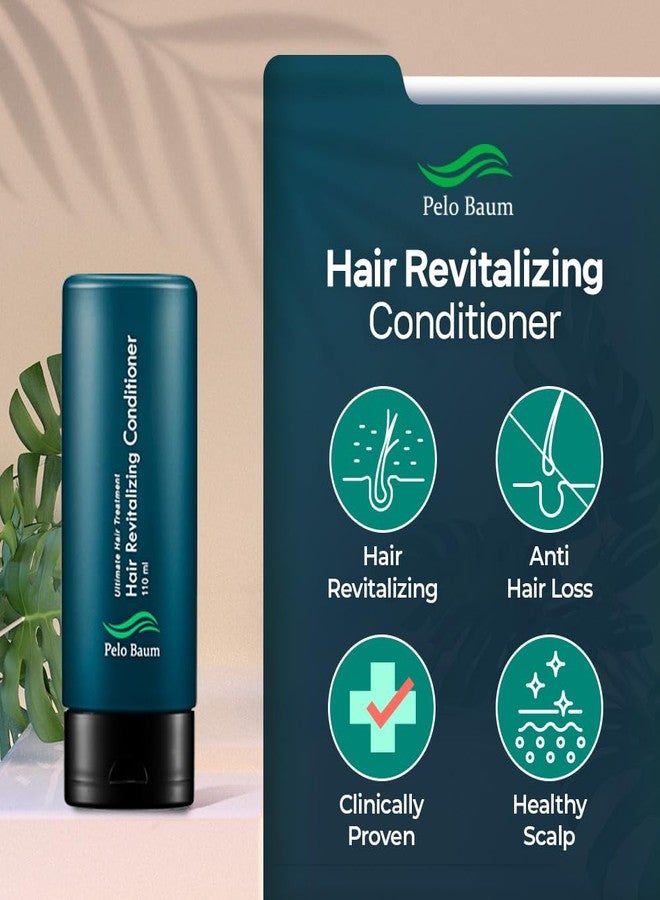 Pelo Baum Hair Revitalizing Conditioner Peptides & Biotin Formula for Thicker, Fuller Looking Hair Nourishing Scalp & Hair Care for Men & Women, 3.71 Fl Oz - Image 2